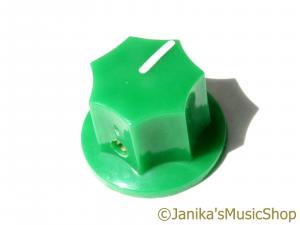 JAZZ BASS PEDAL EFFECT OR GUITAR AMPLIFIER VOLUME KNOB GREEN